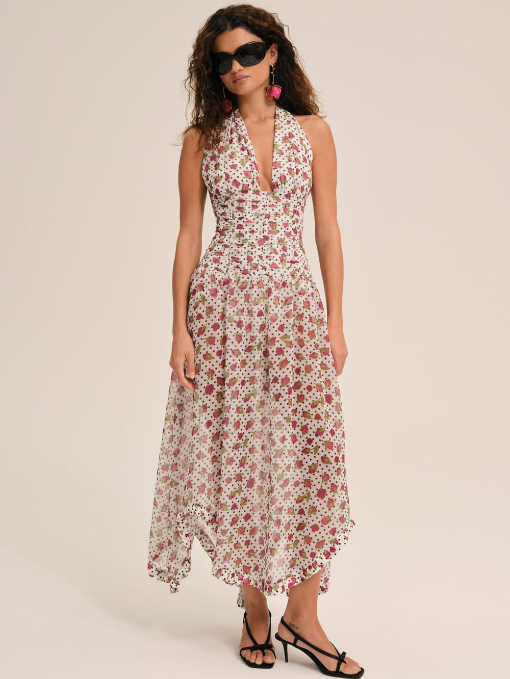 Women Betty Bud Maxi Dress - White