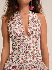 Women Betty Bud Maxi Dress - White