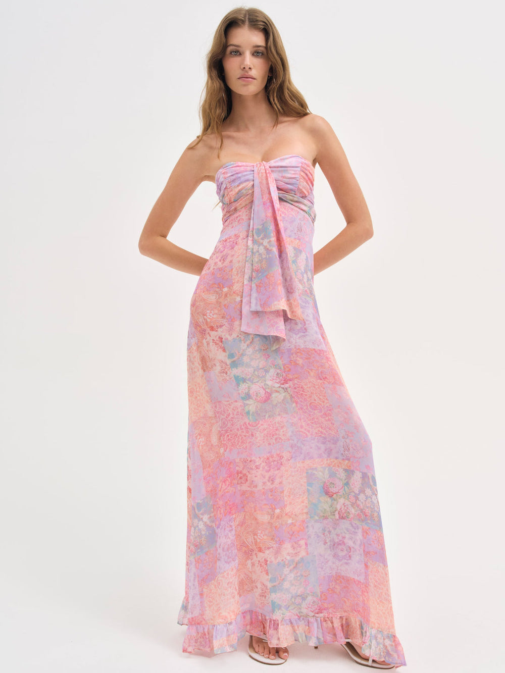 Women Teagan Maxi Dress - Pink