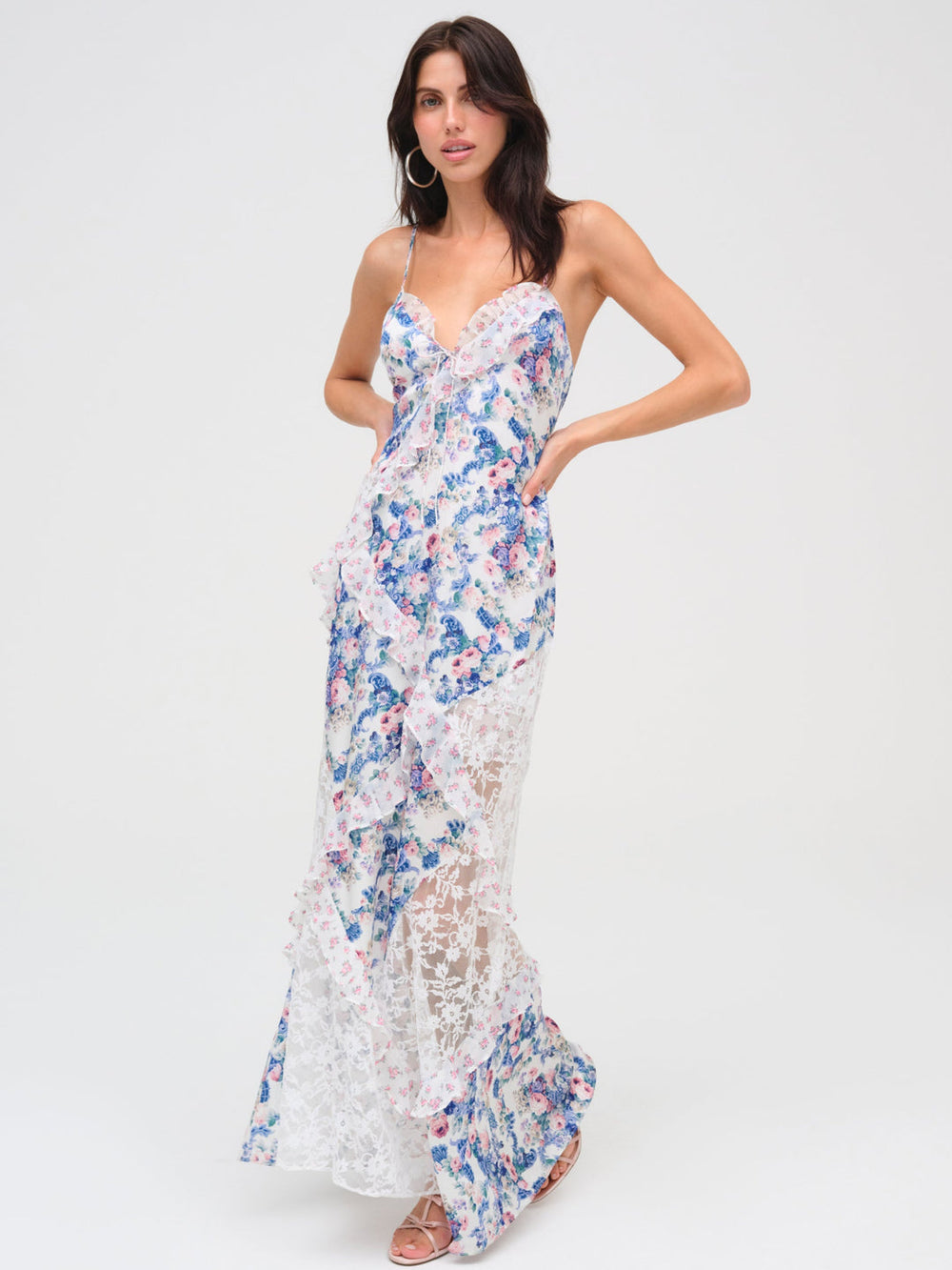 Women Josalyn Maxi Dress - Blue