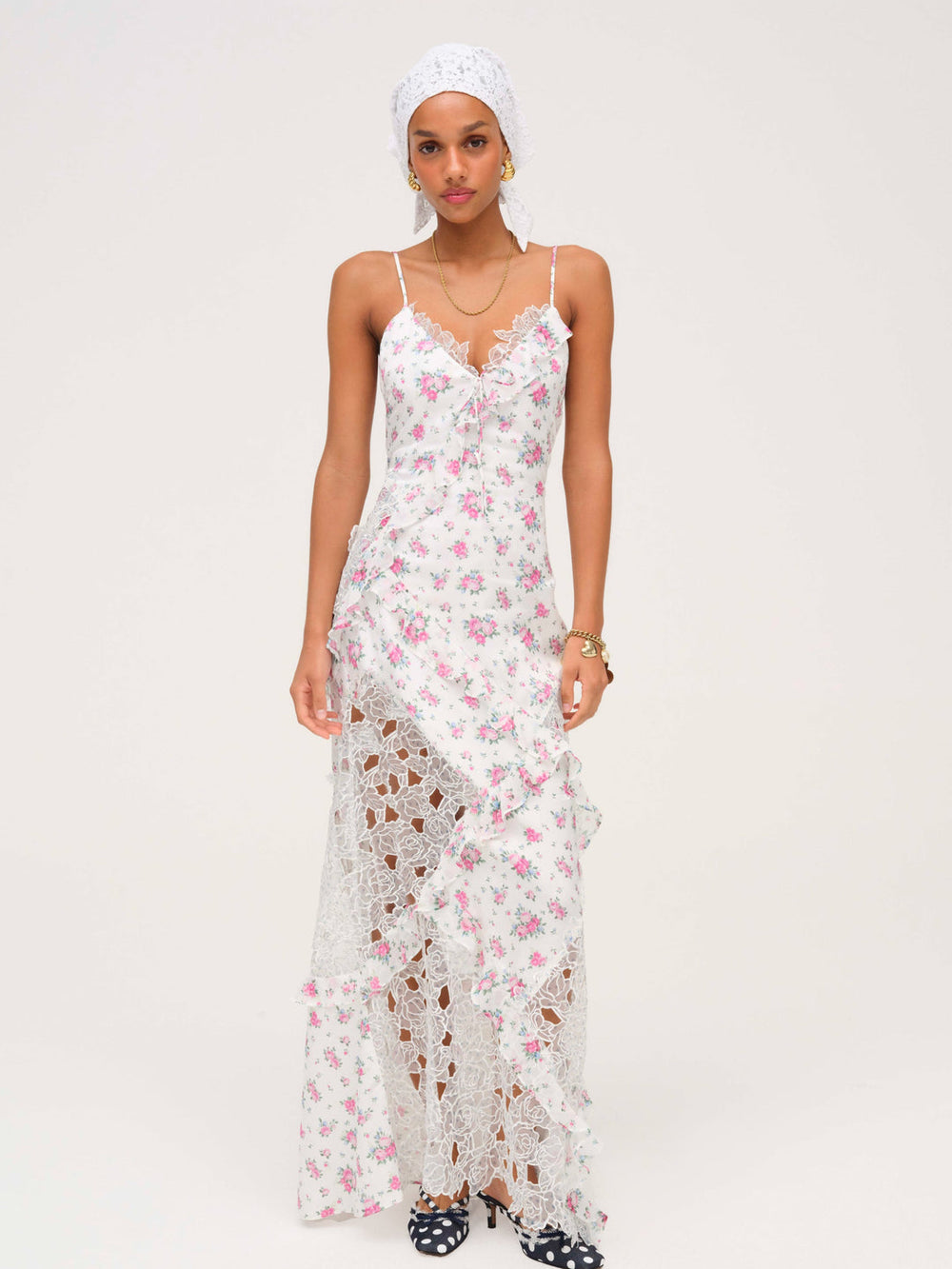 Women Josalyn Maxi Dress - White