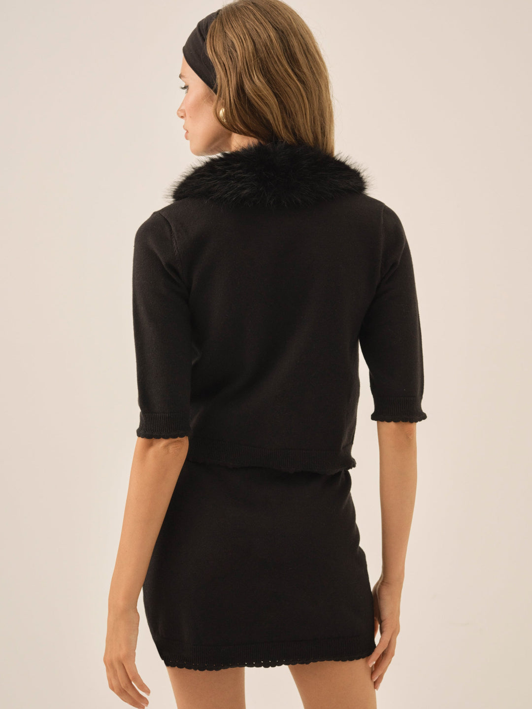 Women Maura Knit Cardigan - Black