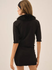 Women Maura Knit Cardigan - Black