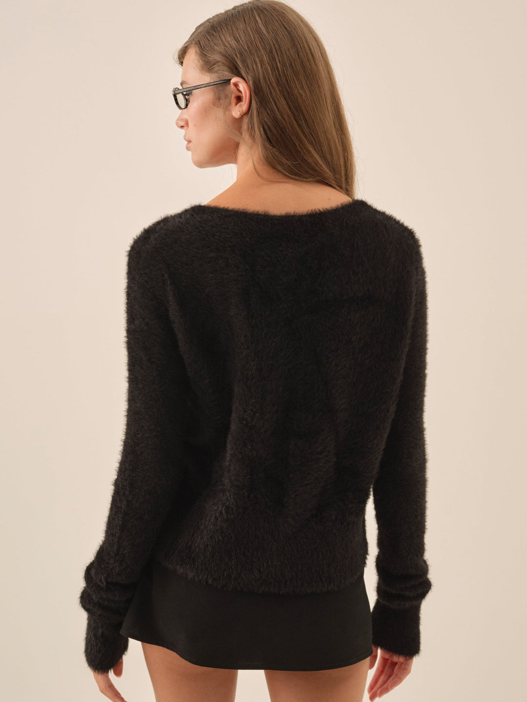 Women Tayla Knit Cardigan - Black
