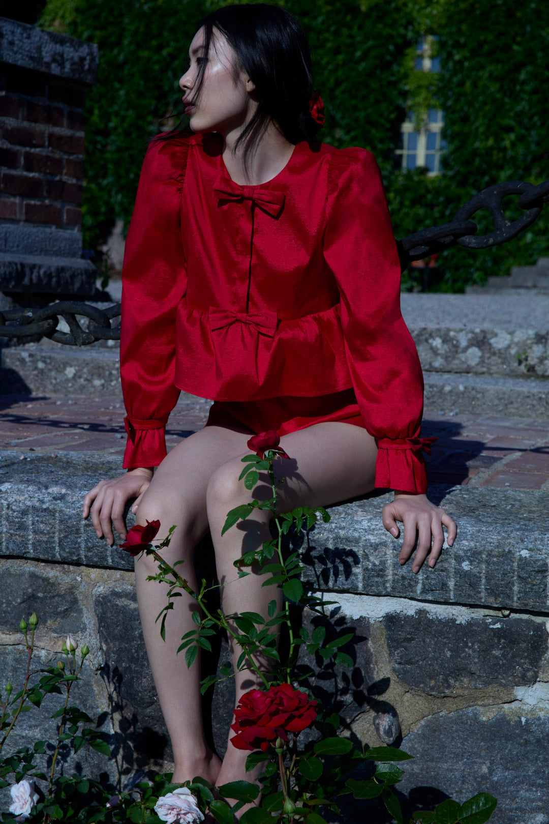 Women Lucia Top - Red
