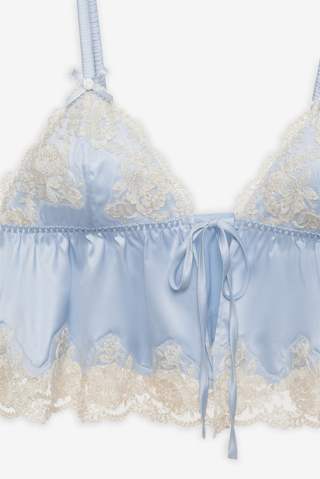 Women Jaden Sleep Top - Dusty Blue