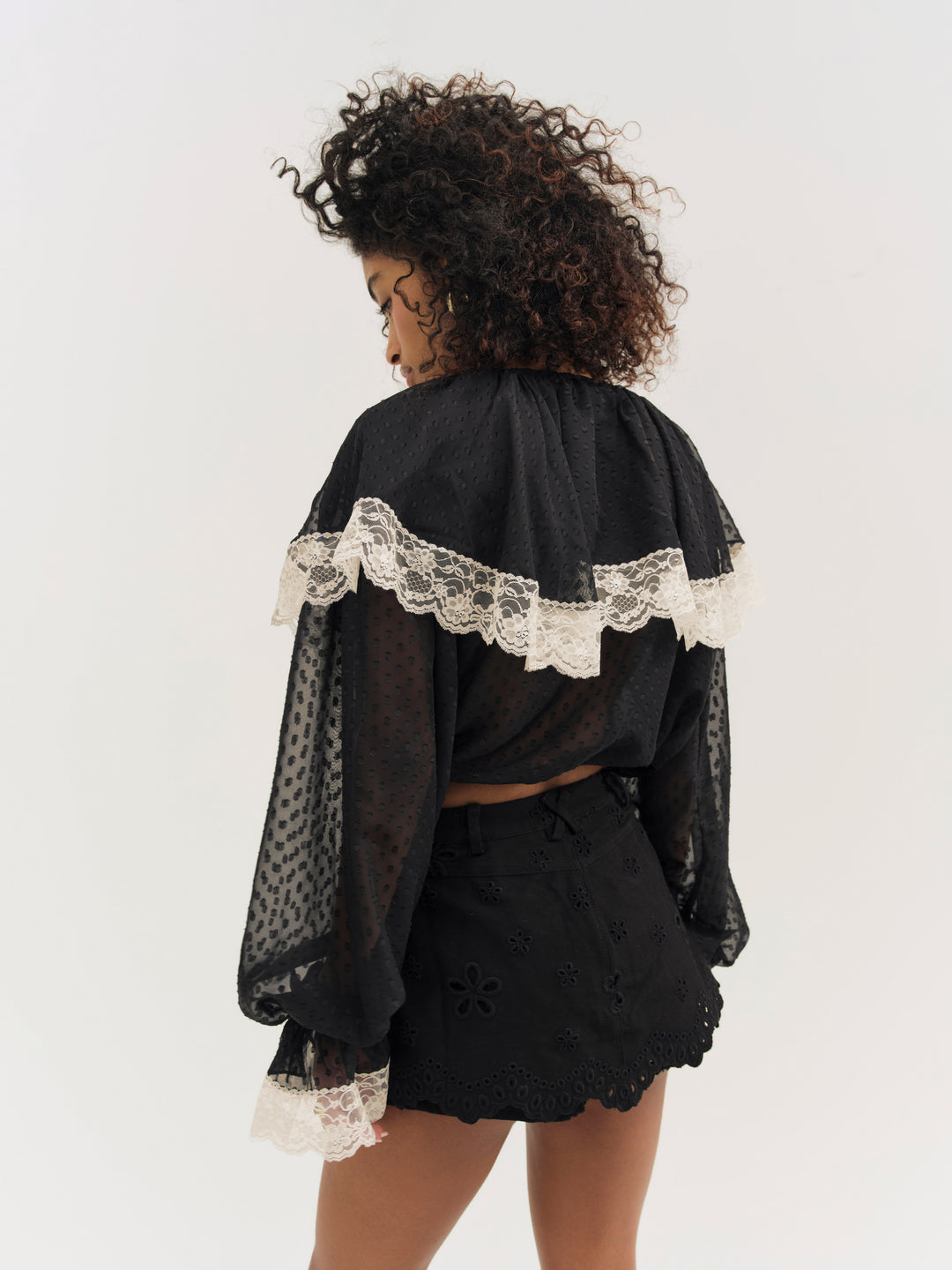 Women June Top - Black