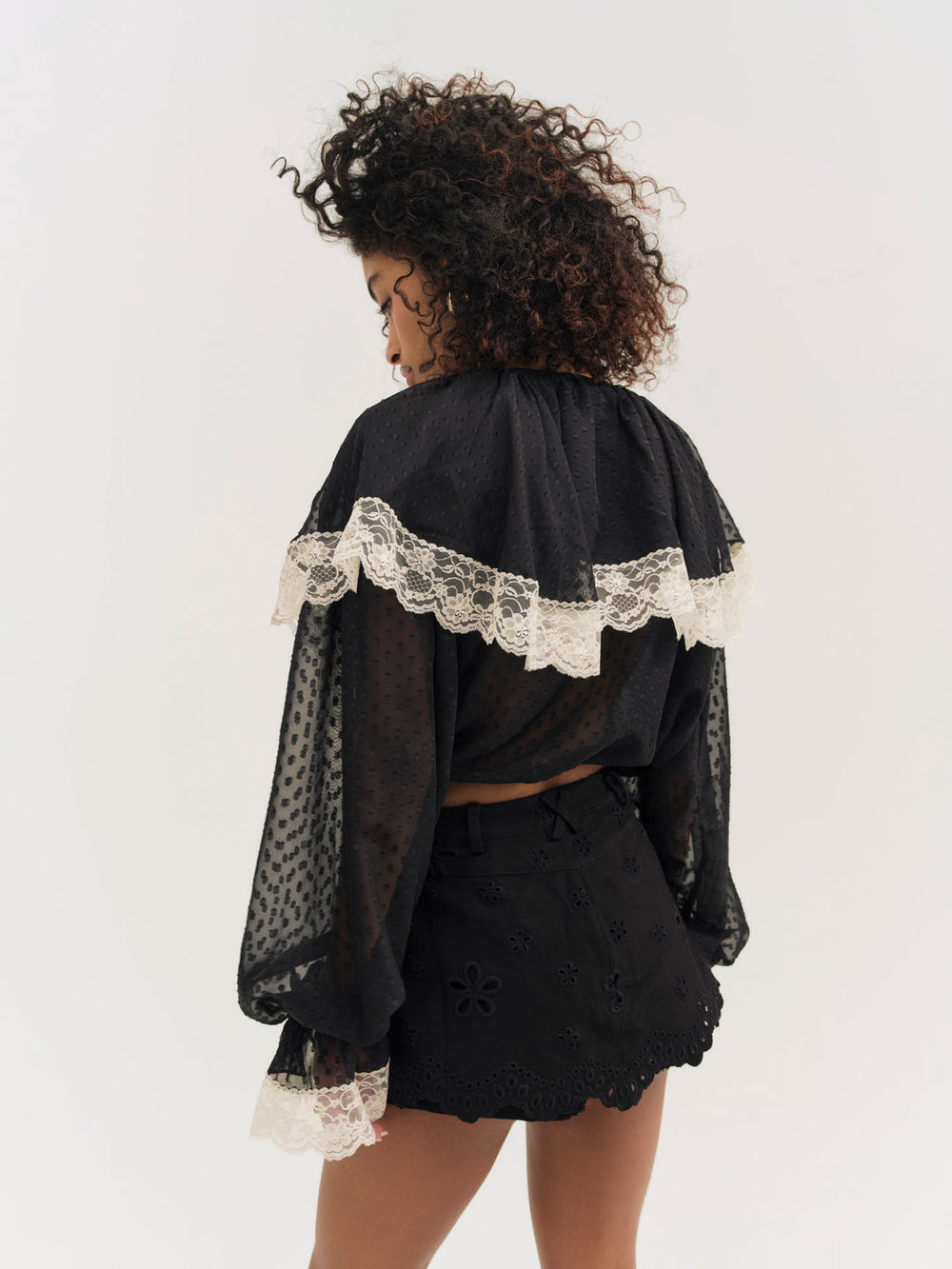 Women June Top - Black