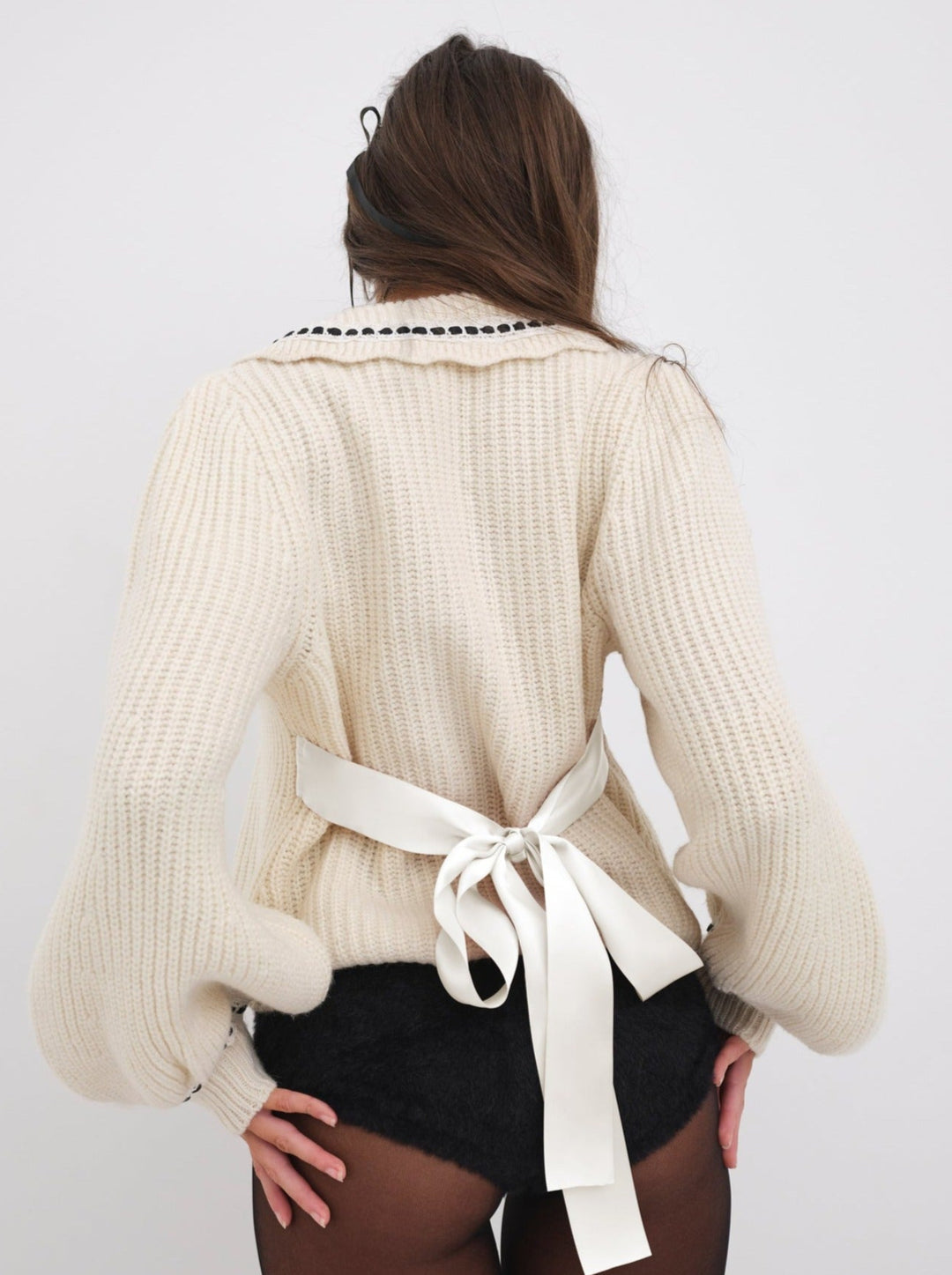 Women Jade Cardigan - Cream