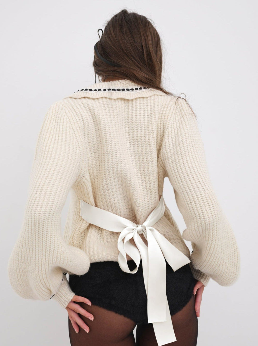 Women Jade Cardigan - Cream