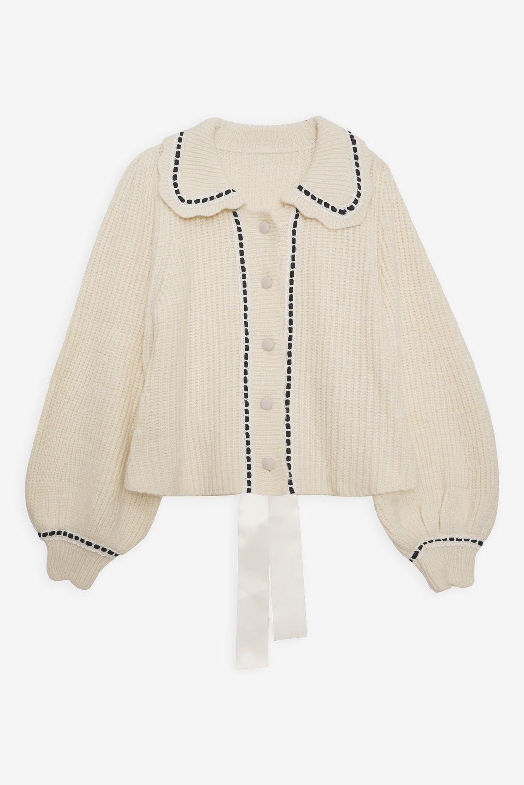 Women Jade Cardigan - Cream