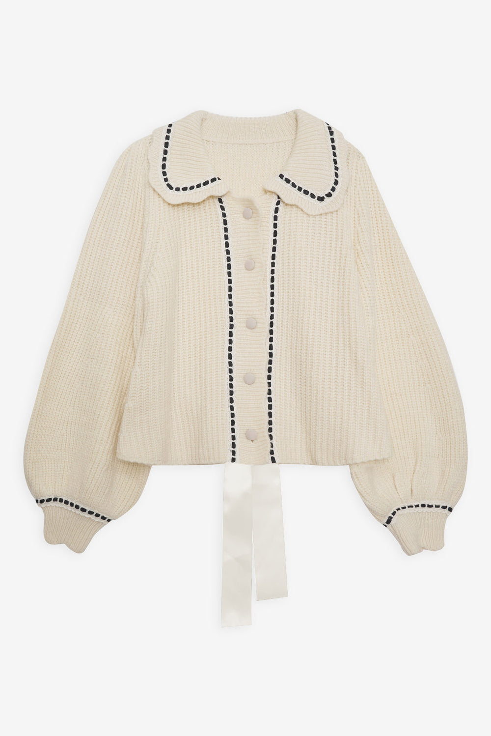 Women Jade Cardigan - Cream