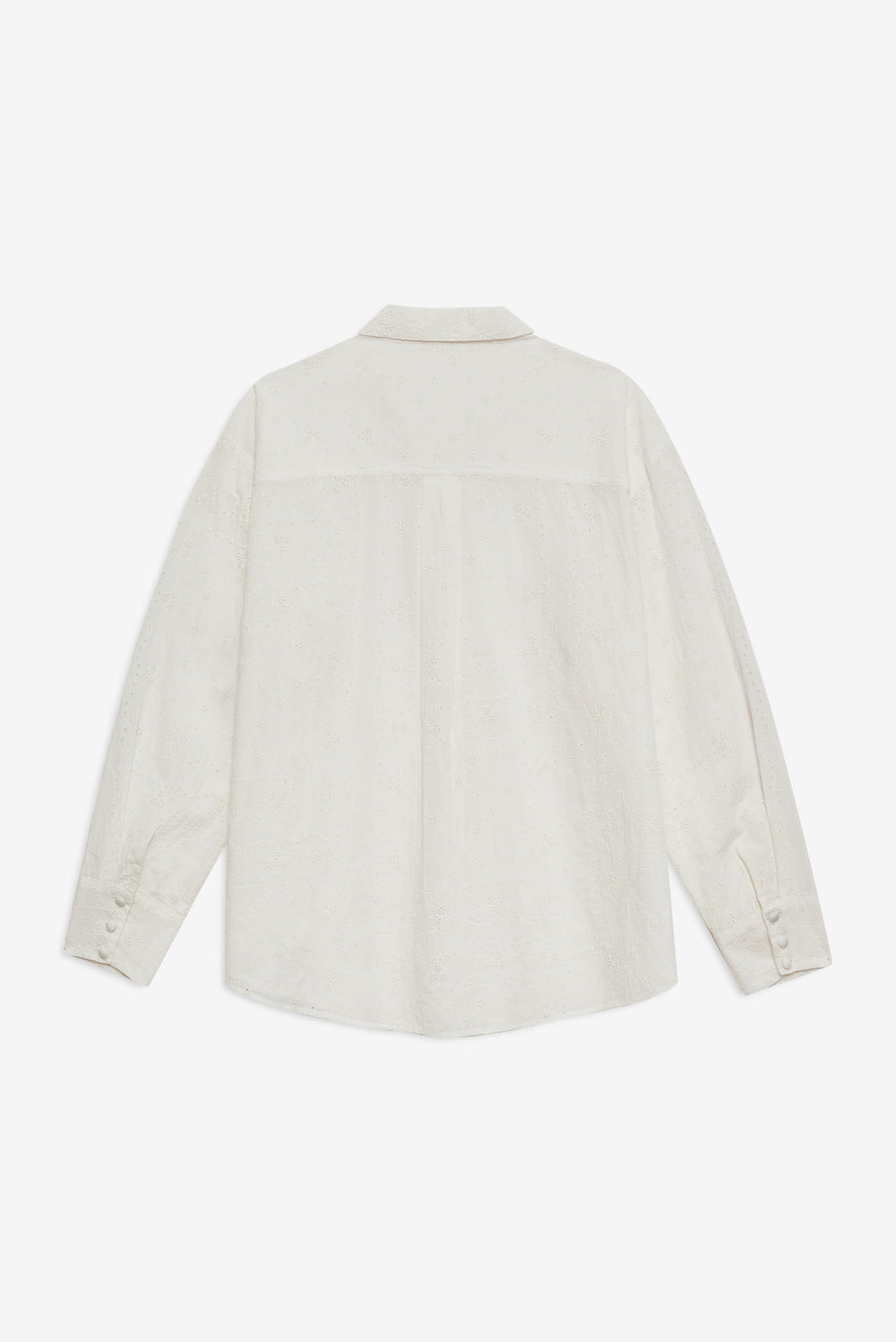 Women Handkerchief Button-Up Shirt - White