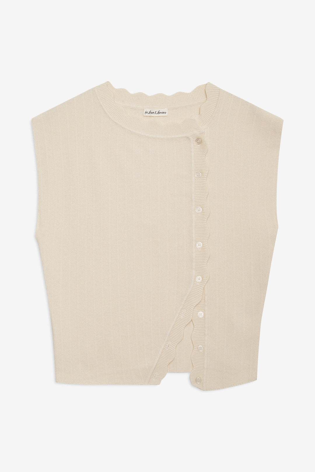 Women Naomi Knit Top - Cream