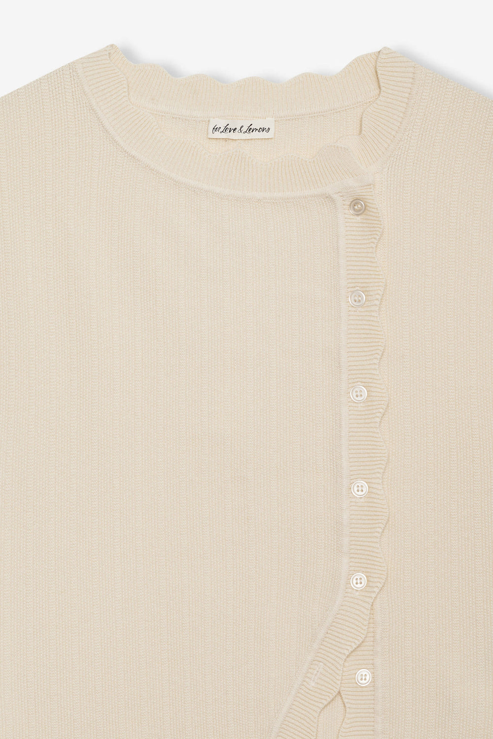 Women Naomi Knit Top - Cream