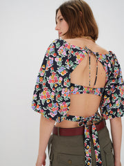 Women Tate Crop Top - Multi