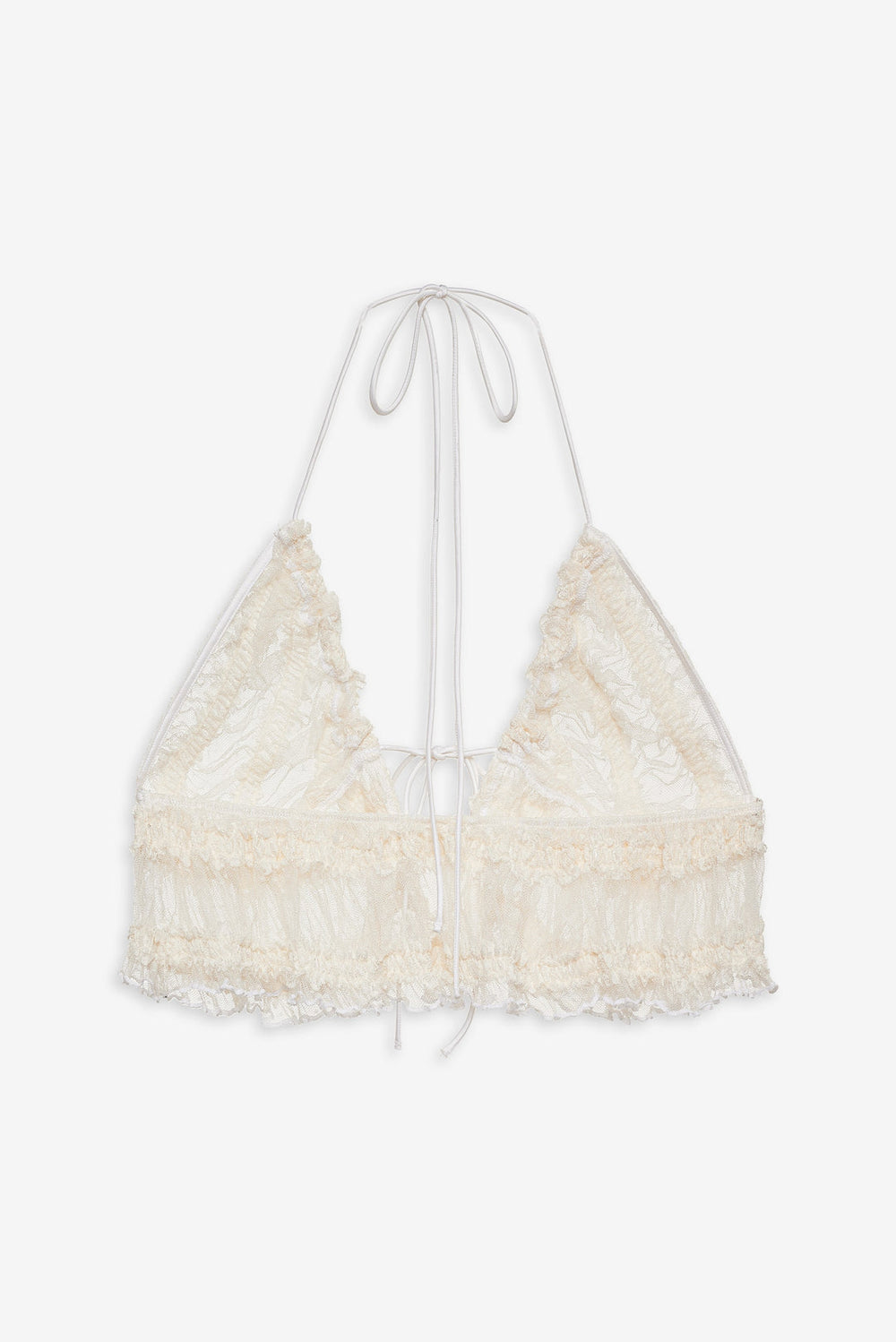 Women Romy Bralette Top - White