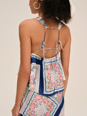 Women Cassandra Top - Blue