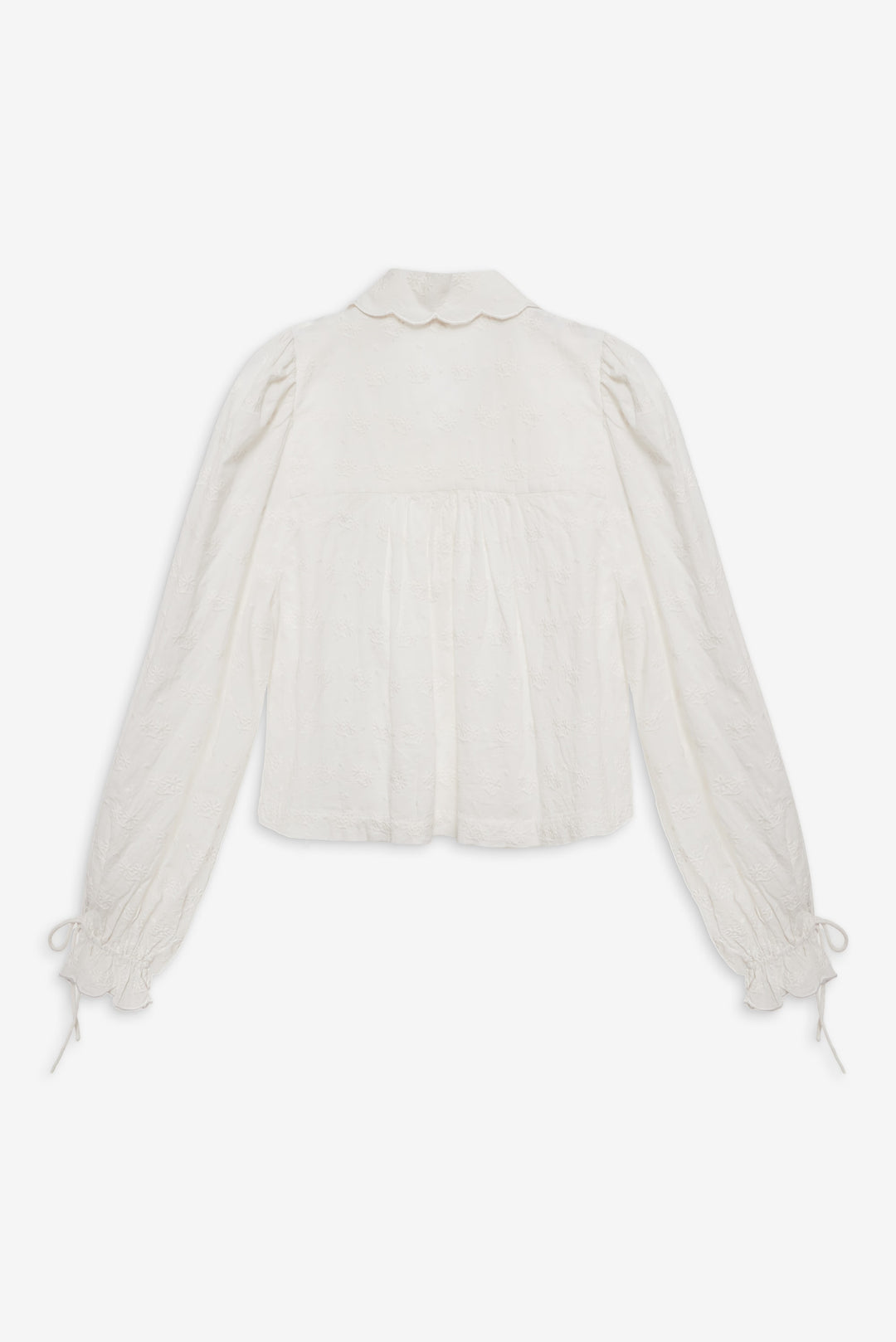 Women Edie Eyelet Top - White