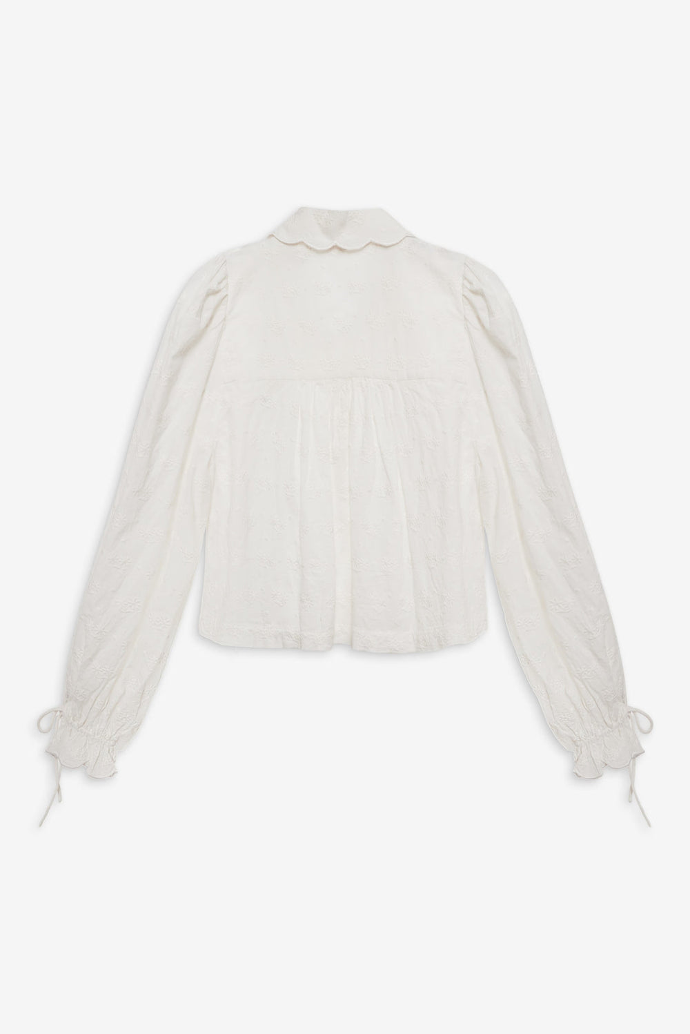 Women Edie Eyelet Top - White
