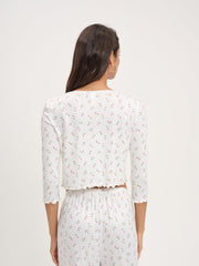 Women Elliana Cardigan - White