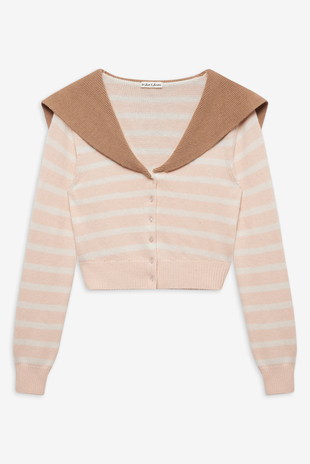 Women Sophia Stripe Cardigan - Pink
