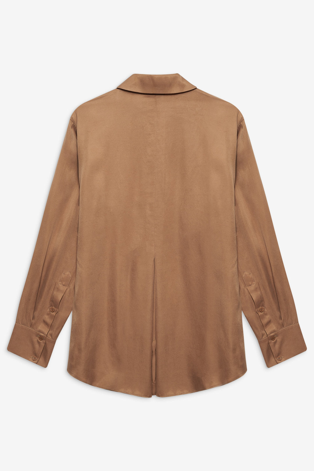 Women Clarabell Button Down Shirt - CAMEL
