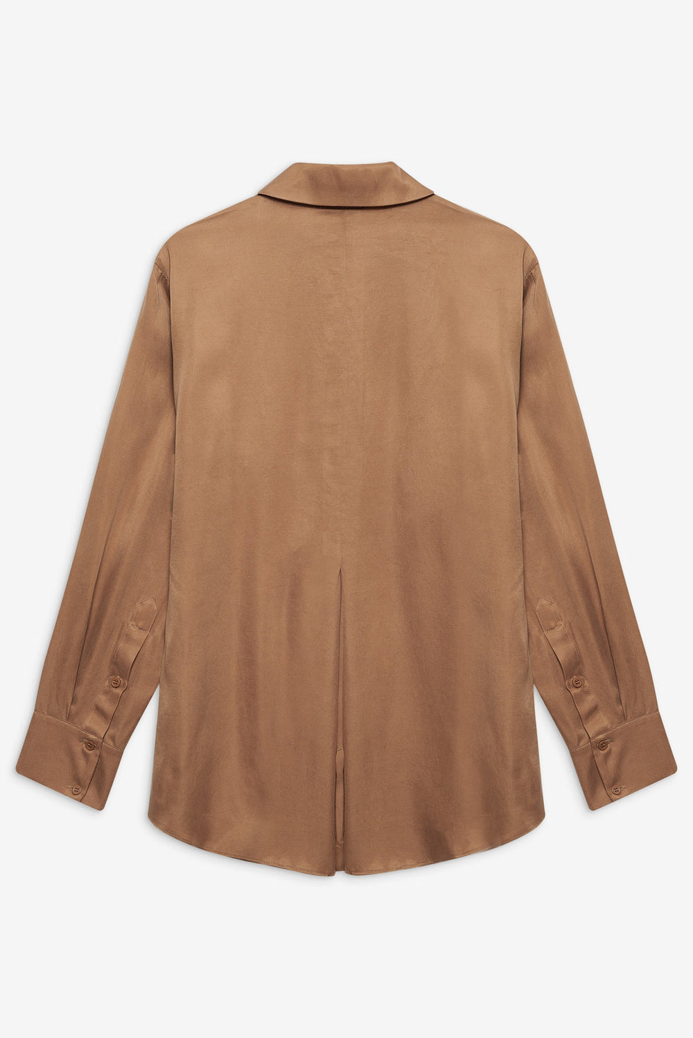 Women Clarabell Button Down Shirt - CAMEL