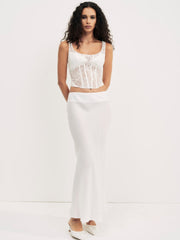 Women Leah Bustier - Cream