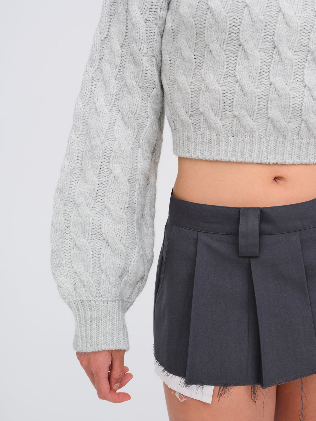 Women Lise Chunky Sweater - Grey
