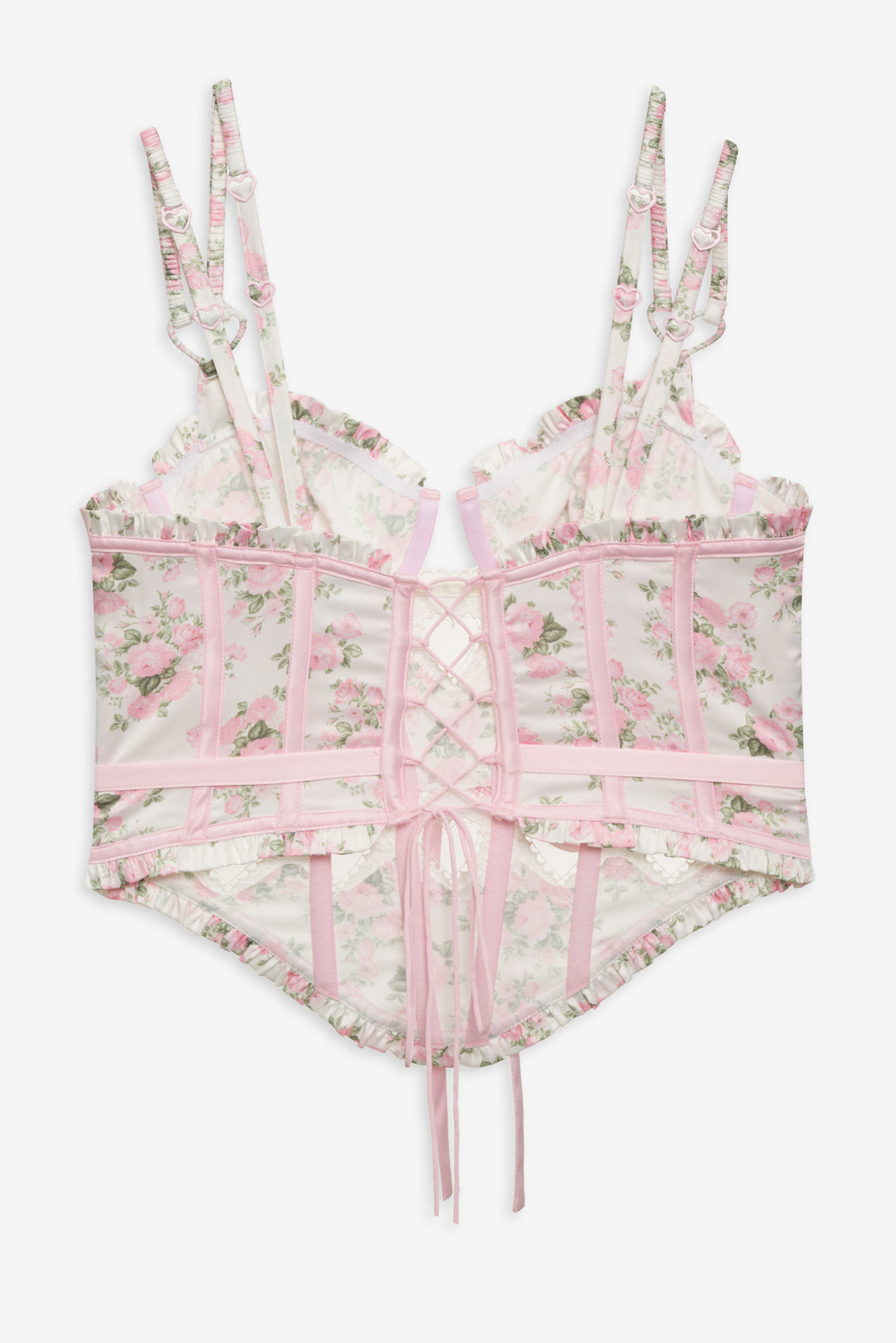Women Naima Floral Bustier - Pink