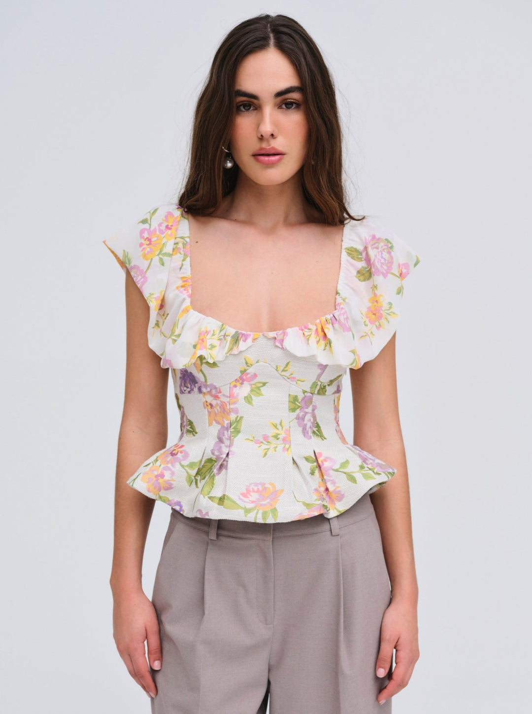 Women Cleodora Top - White
