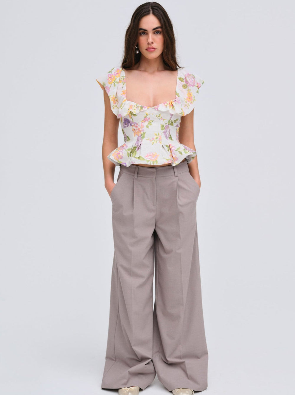 Women Cleodora Top - White