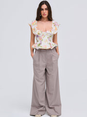Women Cleodora Top - White