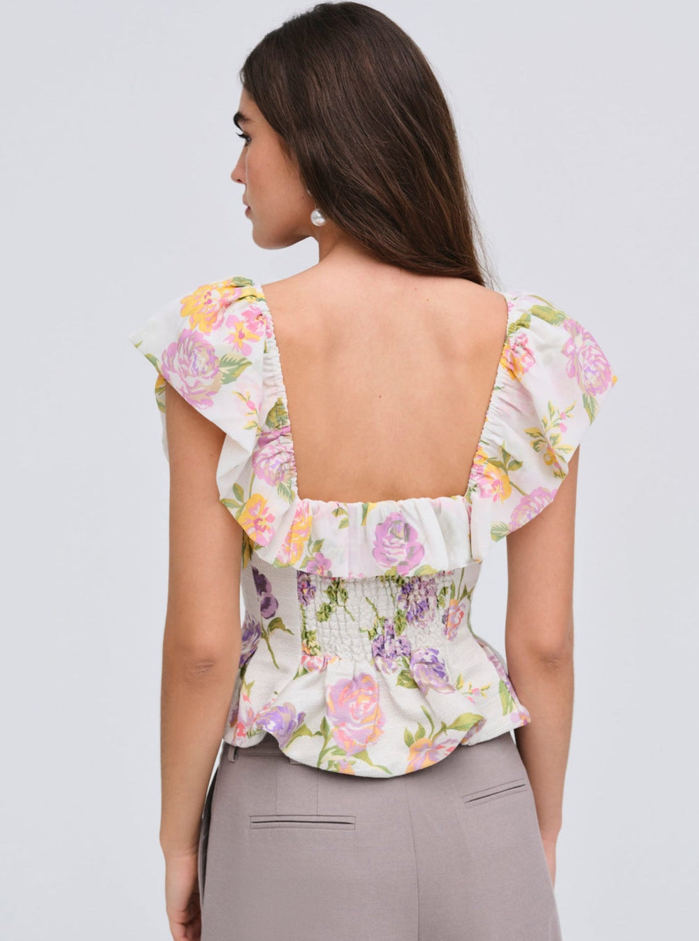 Women Cleodora Top - White