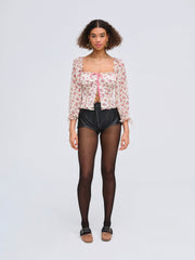 Women Etienne Top - Pink