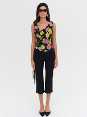 Women Zoey Top - Black