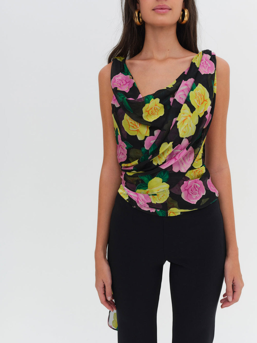 Women Zoey Top - Black