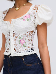 Women Bordeaux Top - Pink