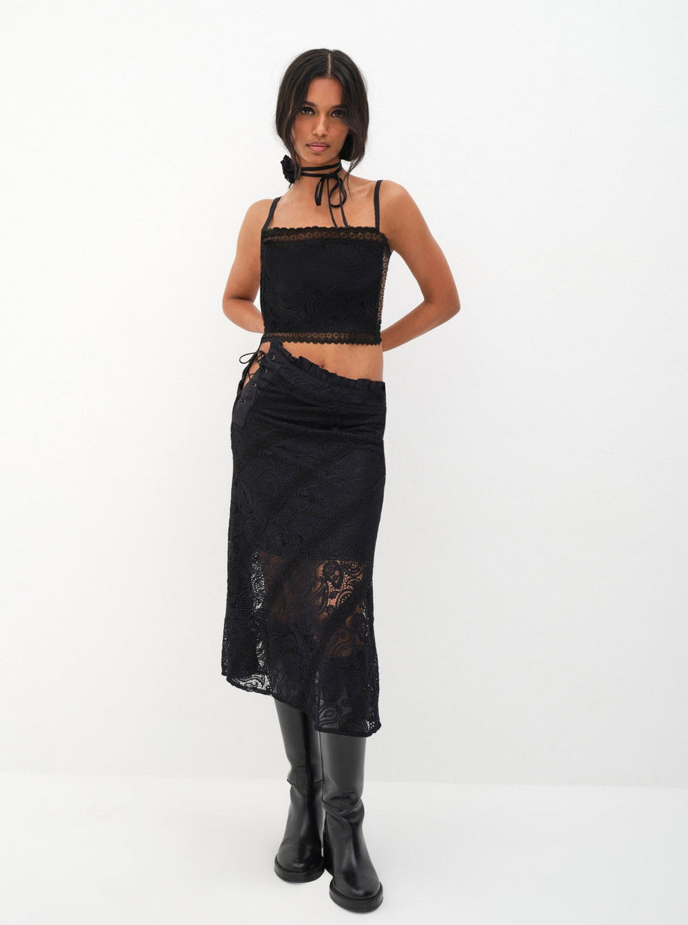 Women Danielle Top - Black