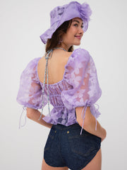 Women Fran Top - Purple
