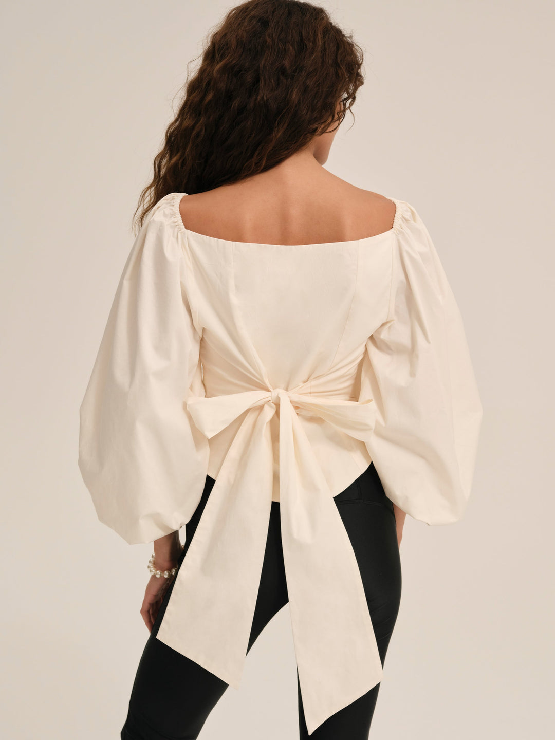 Women Marion Blouse - Cream