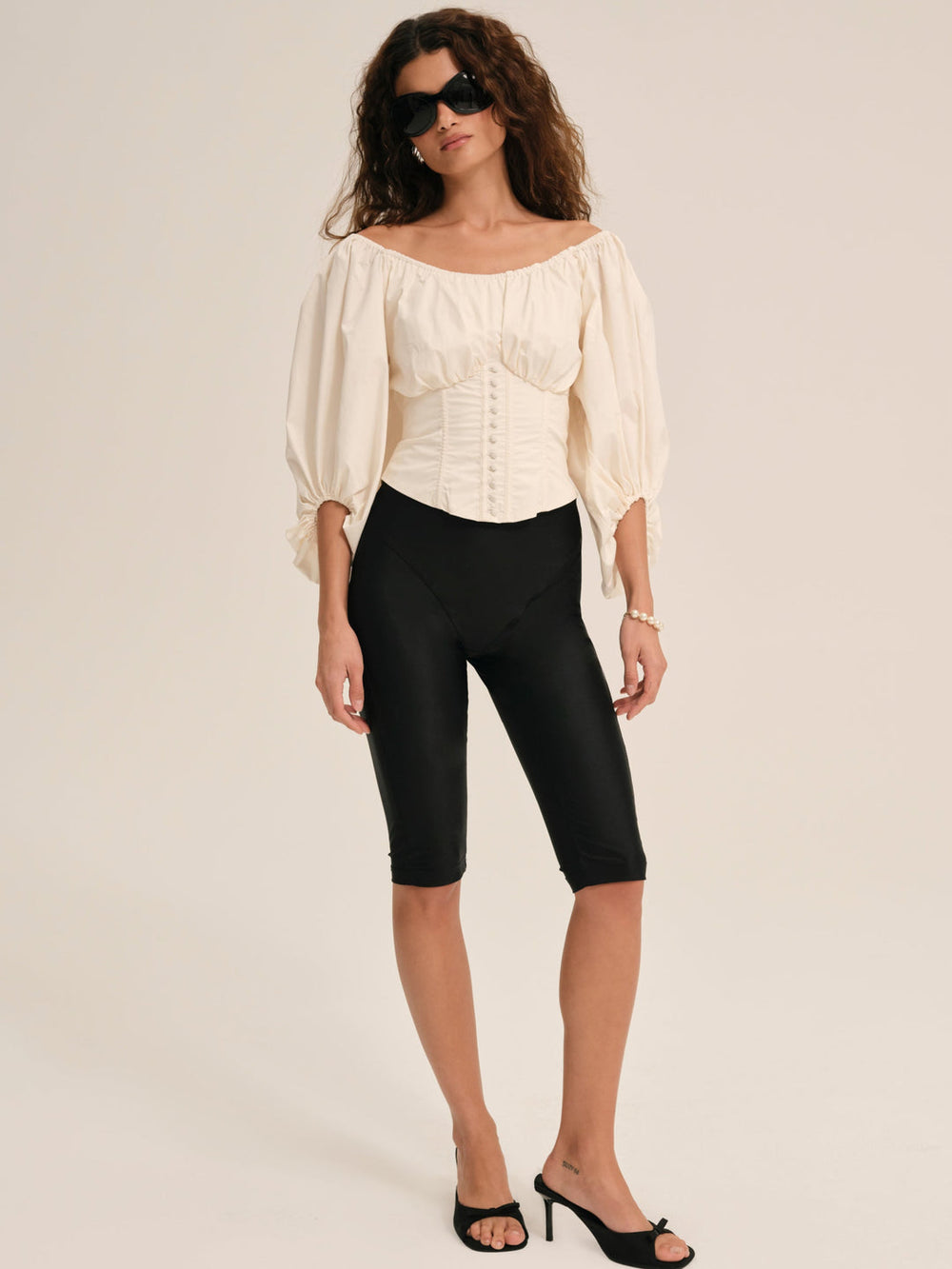 Women Marion Blouse - Cream
