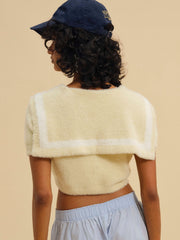 Women Kimmy Sailor Sweater Top - Yellow