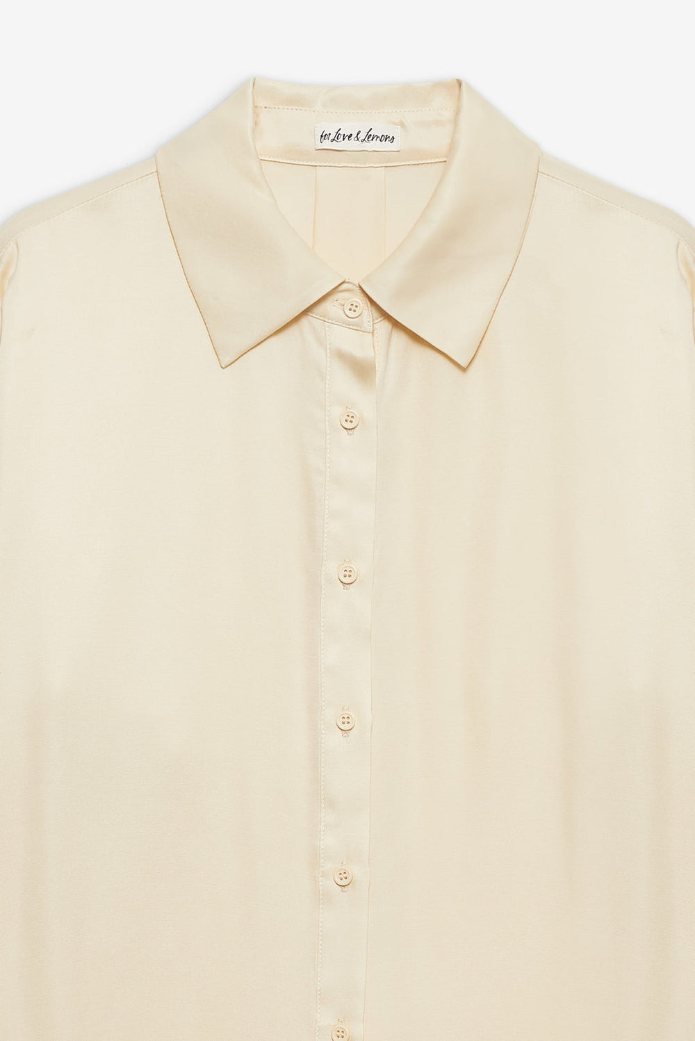 Women Clarabell Button Down Shirt - Yellow