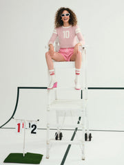 Women Founded in '10 Sweater - Pink
