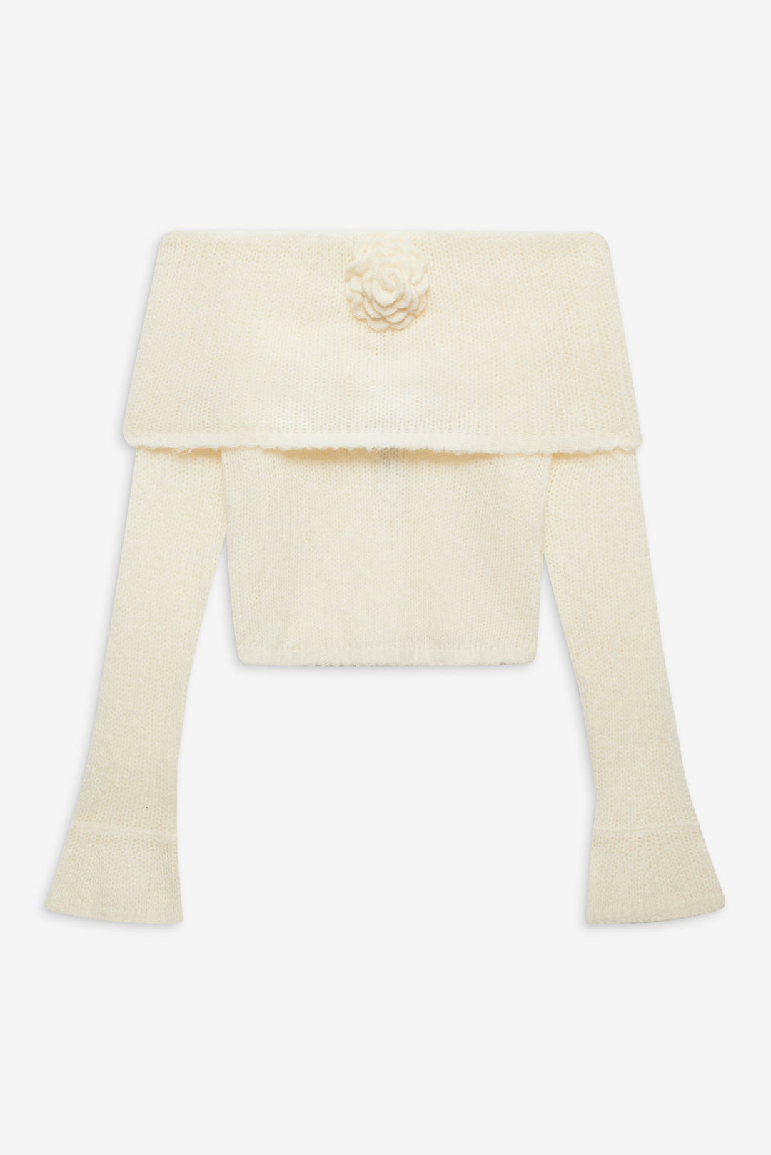 Women Aspen Knit Top - Cream