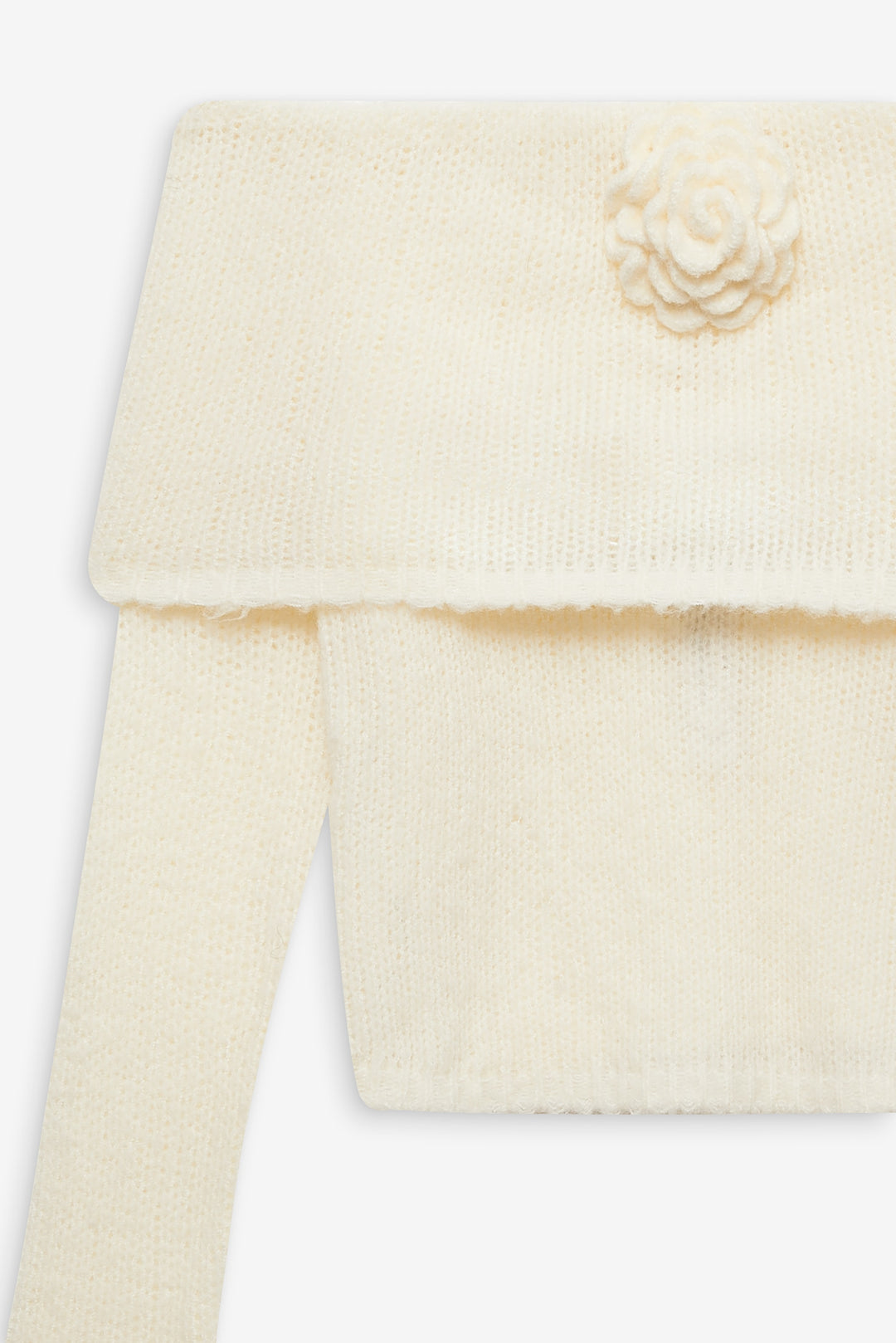 Women Aspen Knit Top - Cream