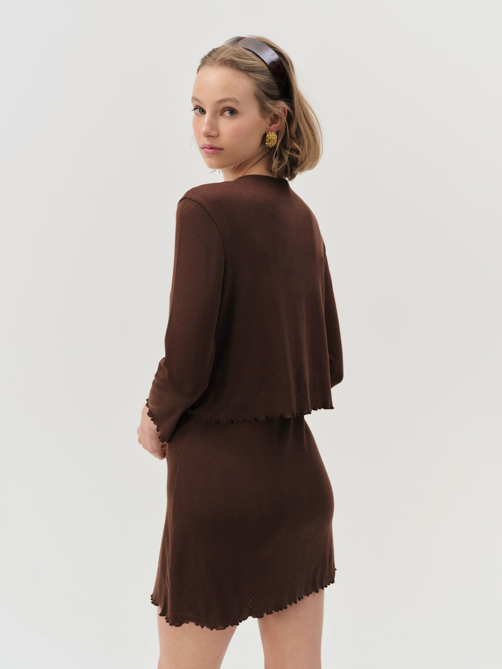 Women Elliana Cardigan - Chocolate