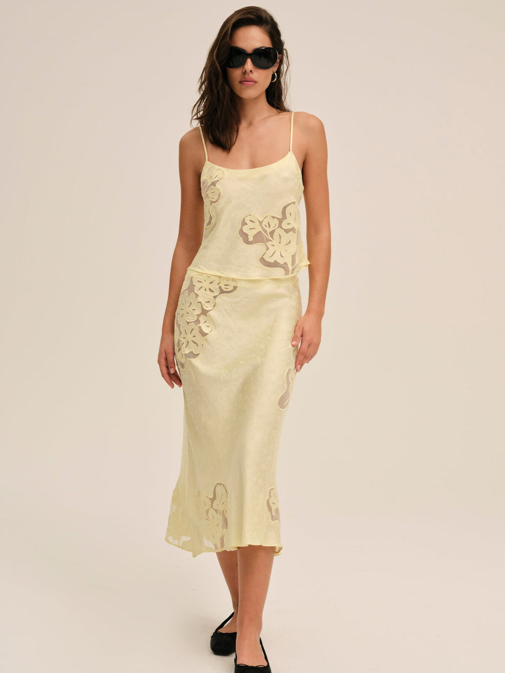Women Sunrise Top - Yellow